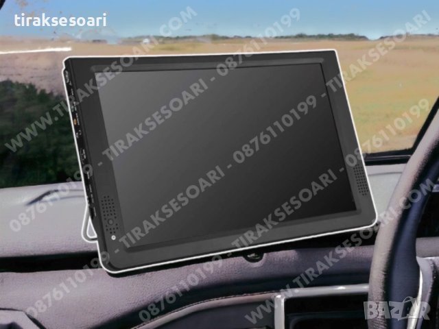12V 220V 16” Преносим портативен цифров телевизор за камиони и бусове, снимка 3 - Аксесоари и консумативи - 40649992