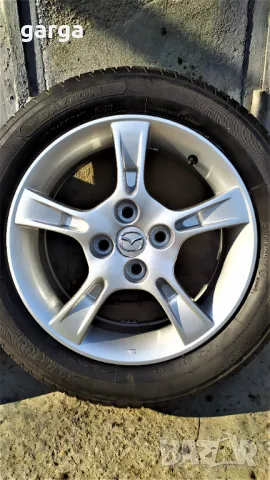 ОРИГИНАЛНИ джанти за МАЗДА 323 15 цола, снимка 5 - Гуми и джанти - 47900009