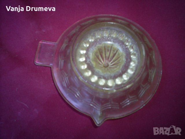 стъклена сокоизтисквачка от едно време, снимка 8 - Аксесоари за кухня - 38240424