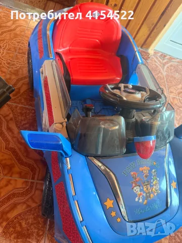 Електрическа кола Paw Patrol, снимка 2 - Коли, камиони, мотори, писти - 55968390