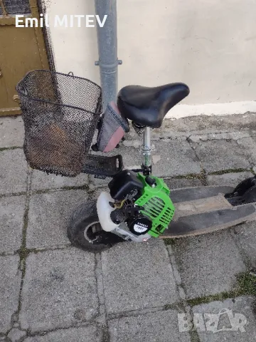 бензинова тротинетка , двигател двутактов , снимка 8 - Мотоциклети и мототехника - 47011288