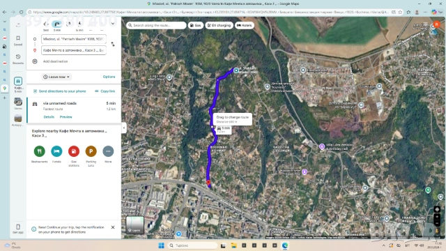 парцел Сълзица, 484м2,БЕЗ ДЕНИВЕЛАЦИЯ ,само по асфалт на 1200 м. от бул "Трети март", снимка 6 - Парцели - 53910840