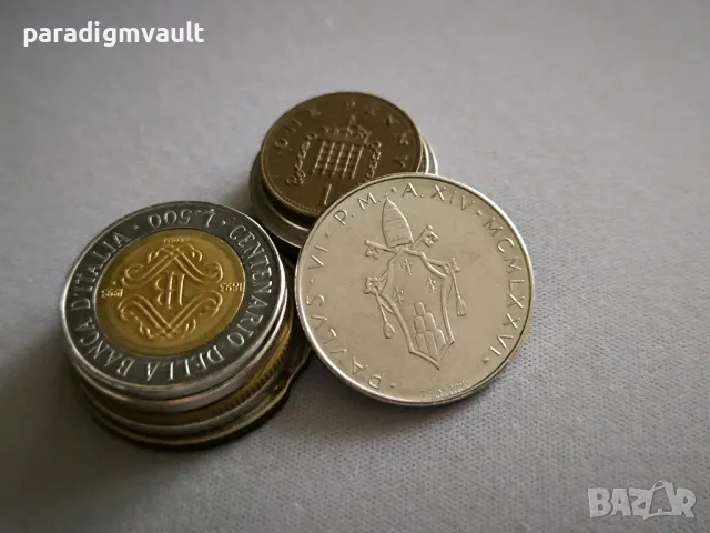 Монета - Италия - 100 лири (Ватикана) | 1976г., снимка 2 - Нумизматика и бонистика - 49978512