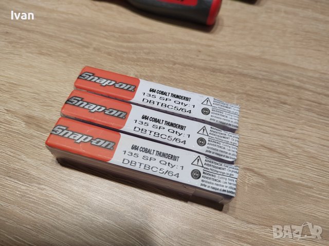Продавам свредло на Snap on , снимка 2 - Други инструменти - 40028248