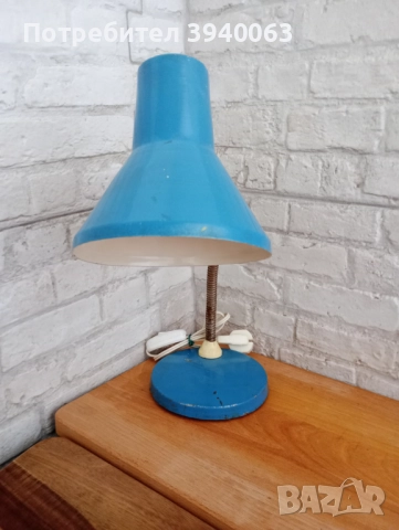 Стара настолна лампа работна колекция, снимка 5 - Други ценни предмети - 50646061