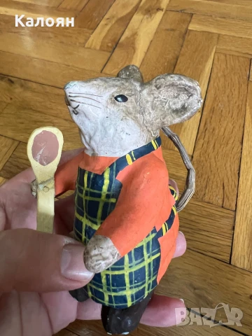 Мишка кукличка от папиемаше , снимка 3 - Кукли - 50703629