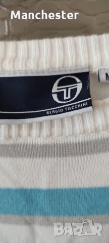 Оригинален мъжки пуловер Sergio Tacchini, снимка 5 - Пуловери - 34295287