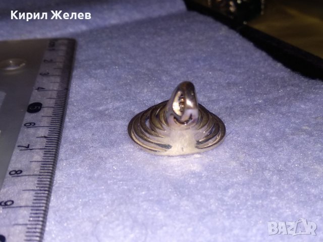 ПРЕКРАСЕН СПИРАЛОВИДЕН СРЕБЪРЕН ФЕШЪН - АРТ МЕДАЛЬОН СРЕБРО 925 ДИЗАЙНЕРСКА ИЗРАБОТКА 34466, снимка 12 - Колиета, медальони, синджири - 39535594