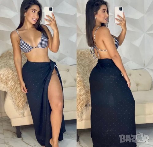 Дамски бански комплект бикини и едно парче, снимка 2 - Бански костюми - 38061775