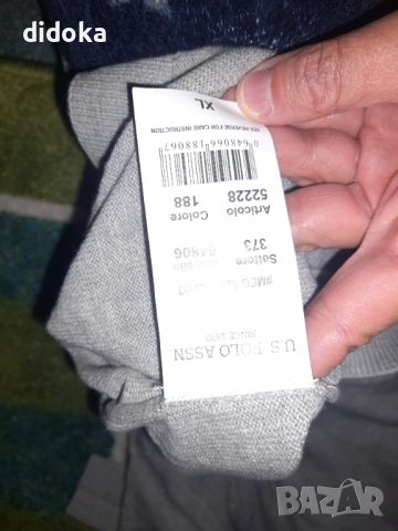 Оригинален пуловер U.S.Polo , снимка 2 - Пуловери - 54009708