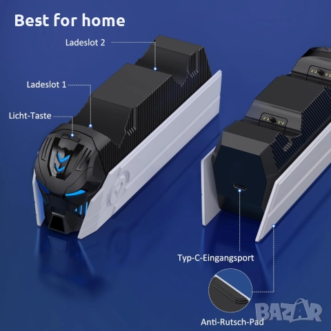 Станция за зареждане на контролер, снимка 7 - Аксесоари - 51523295