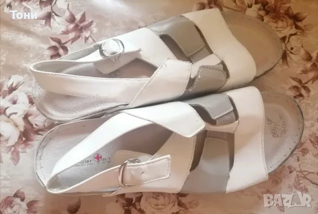 Дамски Сандали Изцяло от Естествена Кожа 39, снимка 8 - Сандали - 50914999