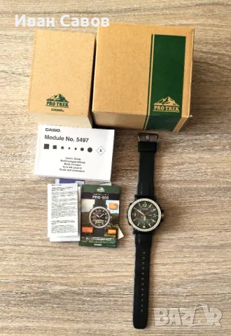 Casio Pro Trek PRG 600, снимка 3 - Мъжки - 49662219