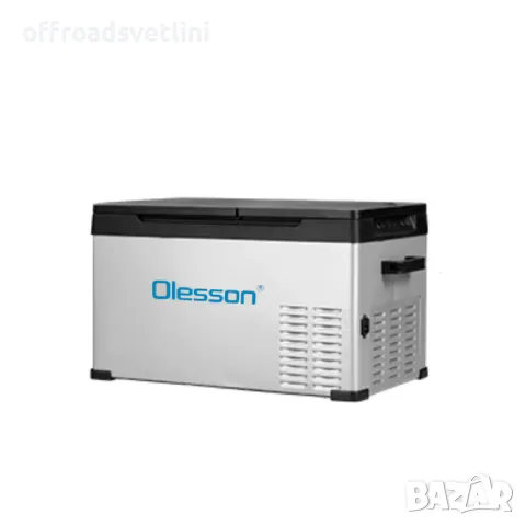 Olesson 22L Портативен хладилник с фризер 12V 24V 220V Хладилна кутия, снимка 3 - Аксесоари и консумативи - 49756027