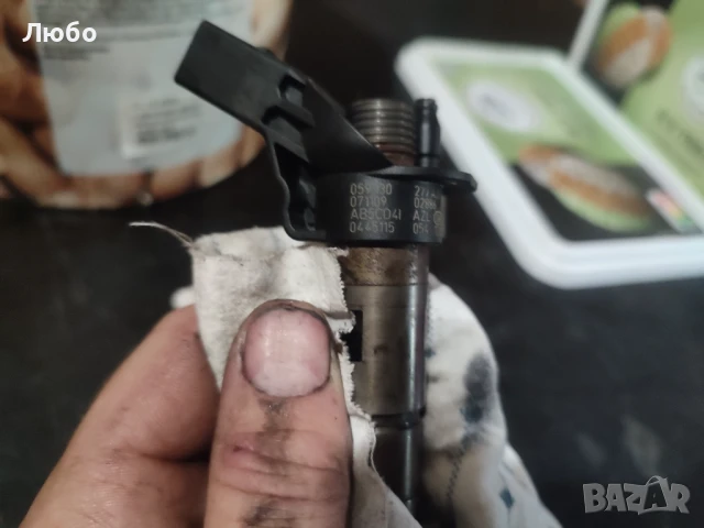 Дюзи комплет 6бр с добри стойности за Ауди А6 ц6 4ф 2.7тди 180кс БПП Audi A6 c6 4f 2.7tdi BPP, снимка 3 - Части - 51006981