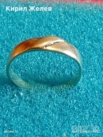 Артистичен сребърен пръстен майсторска ръчна изработка 52370, снимка 5 - Пръстени - 52650346