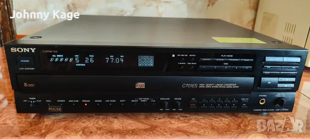 Sony CDP-C701ES 
, снимка 11 - Аудиосистеми - 56404193