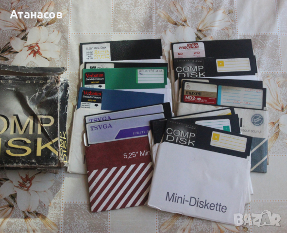 5.25 inch floppy disk - 13броя floppy diskette, снимка 3 - Други - 44931410