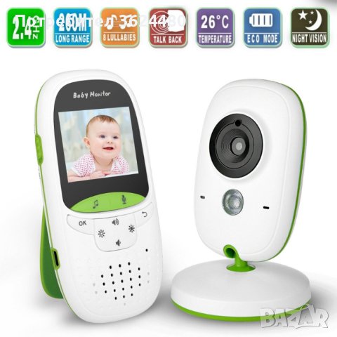 Видео бебефон с камера и монитор, снимка 3 - Бебефони - 42500108