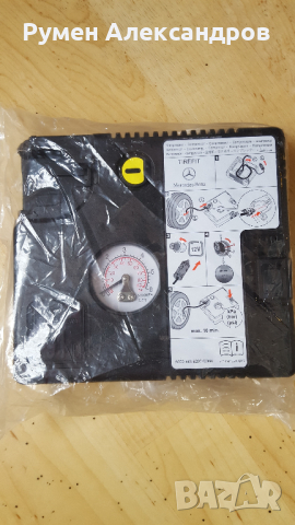 Нов оригинален Mercedes компресор за гуми 12V-15А-180W, снимка 13 - Аксесоари и консумативи - 44780232