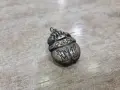 Сребърен медальон египетски скарабей, снимка 2