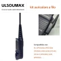 Слушалка ULSOUMAX Air Acoustic Tube, съвместима с Motorola, микрофон с бутон PTT, снимка 7