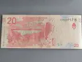 Банкнота - Аржентина - 20 песо UNC | 2017г., снимка 2