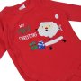 Бебешко коледно боди, My 1st Christmas, 0-6 месеца, снимка 2