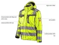 работно яке Strauss High-vis softshell jacket e.s.motion, снимка 1