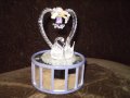 Сватбена музикална кутия  Влюбени гълъби, снимка 1