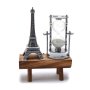 Пясъчен часовник с Айфеловата кула , снимка 1 - Арт сувенири - 40276537