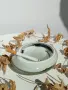 Ръчно изработен стъклен пепелник, снимка 1