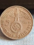 Сребърна монета 5 райхсмарки 1937г. Германия Трети Райх с Свастика за КОЛЕКЦИОНЕРИ 50861, снимка 6