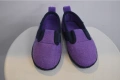 Детски пантофи MISHANSHA с пета №24 – лилави, филцови, топли, с противоплъзгаща подметка, снимка 2