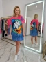 Нова Дамска Рокля с Анимационни Герои Различни Модели , снимка 2
