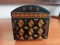 стара дървена кутия за бижута , снимка 5