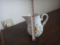 Български порцеланов чайник и латиера, снимка 17