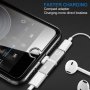 Разклонител lightning за слушалки зарядно iPhone 7 8 X XS MAX XR 12 12 PRO , снимка 6