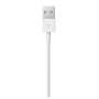 Комплект оригинален кабел Apple MD818FE/A USB A to Lightning 1м + зaрядно Apple Power adapter 5W, снимка 6
