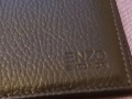 Енцо Нори марков портфейл естествена кожа нов 120х100мм, снимка 3