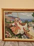 Превъзходен антикварен колекционерски холандски гоблен , снимка 5