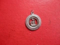 Сребърен медальон зодия Дева 925, снимка 5
