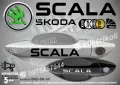 Skoda стикери за дръжки SKD-SK-01, снимка 10