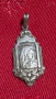 Винтидж сребърна висулка, медальон Богородица 3,34 гр , снимка 1