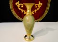 Позлатена ваза,амфора,оникс,грифони. , снимка 5