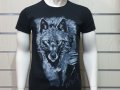 Нова мъжка тениска с дигитален печат Сив Вълк, Серия Вълци, снимка 11