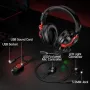 Tatybo Слушалки за PC/PS5/Xbox, RGB, Ултра-Ясен Микрофон, снимка 9