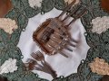 4 комплекта малки прибори:Велико Търново/Два с вилички за хапки, Японски с розички , снимка 3