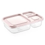 1617 Кутия за храна с 3 отделения BPA FREE, снимка 6
