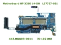 Дънна платка HP Pavilion X360 14-DH 14M-DH0001DX Intel i5-10210U 448.0GG03.0011 L67767-601 с Охлажда, снимка 6